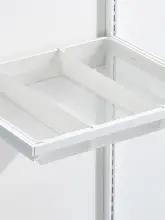 Przegroda Płytka Kosza Mesh G: 40 Matte white, para