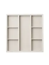 Wkładka na akcesoria do szuflady, duży 7 pól Grey