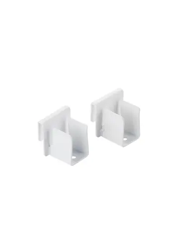 Uchwyt Drążka do Wspornika, z boku Matte white, para