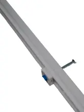 Zestaw klinów Matte white