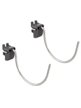 Duże okrągłe haczyki do organizatora Matte grey