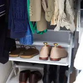 Półka na buty do garderoby