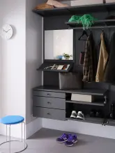 Décor+ Front płytkiej szuflady S: 60 Natural birch