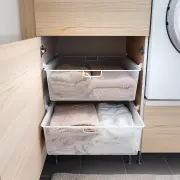 Kosze wysuwne w pralni