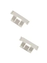 Zacisk kablowy do półki metalowej pochylonej LED Matte white