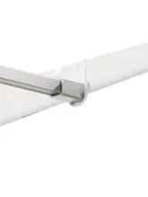 Zaciski montażowe do oświetlenia ledowego Matte white, 4szt