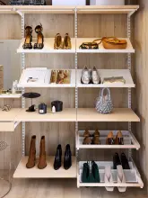 Klipsy nakładki półki pochyłej