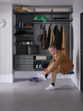 Décor+ Front płytkiej szuflady S: 60 Grey