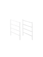 Stojak kosza 4-prowadnicowy | Biały 20x535x440 mm