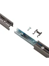 Łącznik Szyny Pionowej Matte grey Matte white