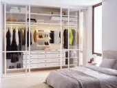 Zabudowa garderoby System Elfa