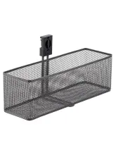 Kosz mesh na listwę Matte grey