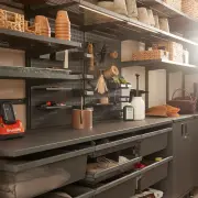 Regały garażowe i blat roboczy