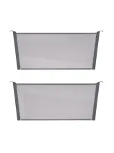 Przegroda Głęboka Kosza Mesh G:40 Matte grey, para