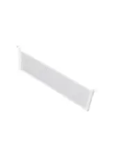 Przegroda kosza Mesh Elfa biały - 80x10x431 mm