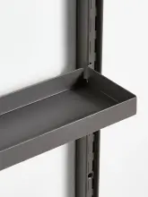 Półka na akcesoria S 60 Matte gray aranzacja