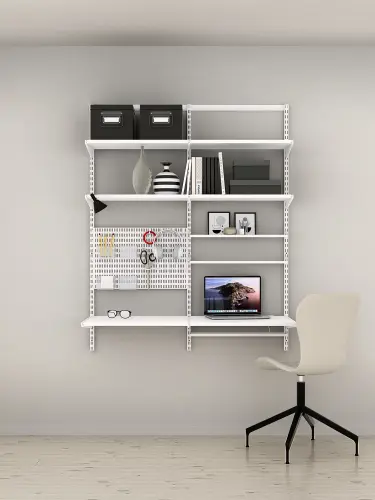Zestaw Elfa Office Two biały
