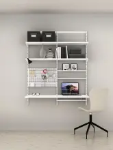 Zestaw Elfa Office Two biały