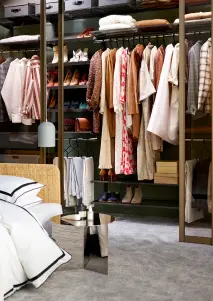 Zabudowa garderoby Elfa